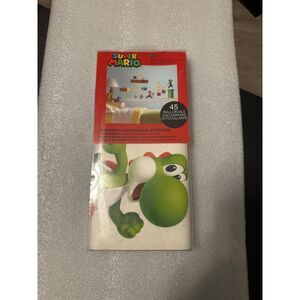Nintendo SUPER MARIO WALL DECALS 45 Removable & Repositional Stickers RoomMates